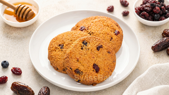 Honey, Dates & Cranberry Cookie Recipe